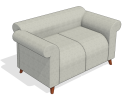 sh_Sofa 2 Lugares Multicor Parametrico Cinza